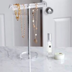 Isaac Jacobs Organizer Acrylic Necklace & Bracelet Holder